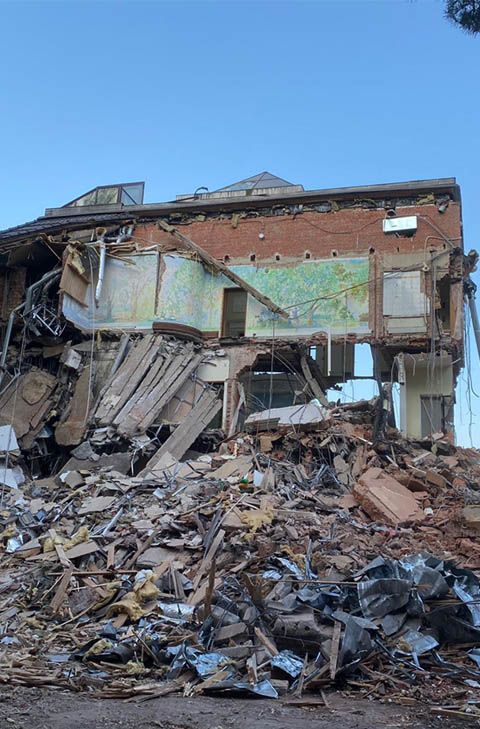 Демонтаж здания в Барвихе | АрентСТ
